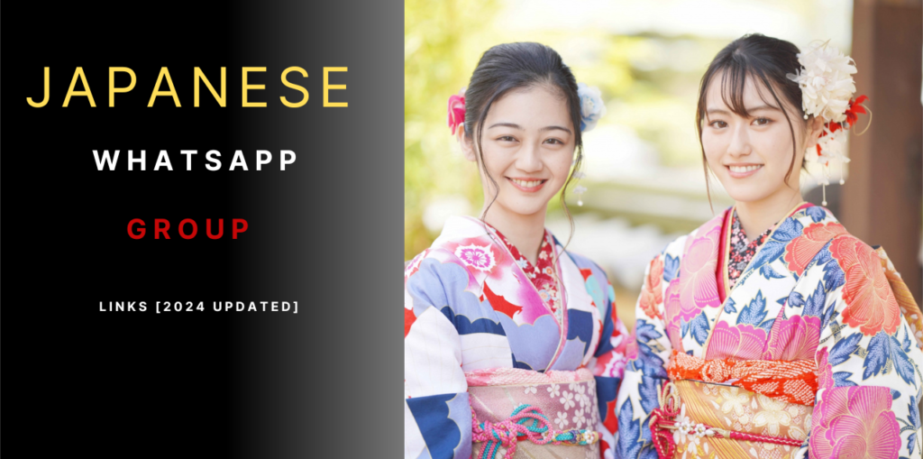 1000+ Japanese WhatsApp Group Links [2024 Updated]