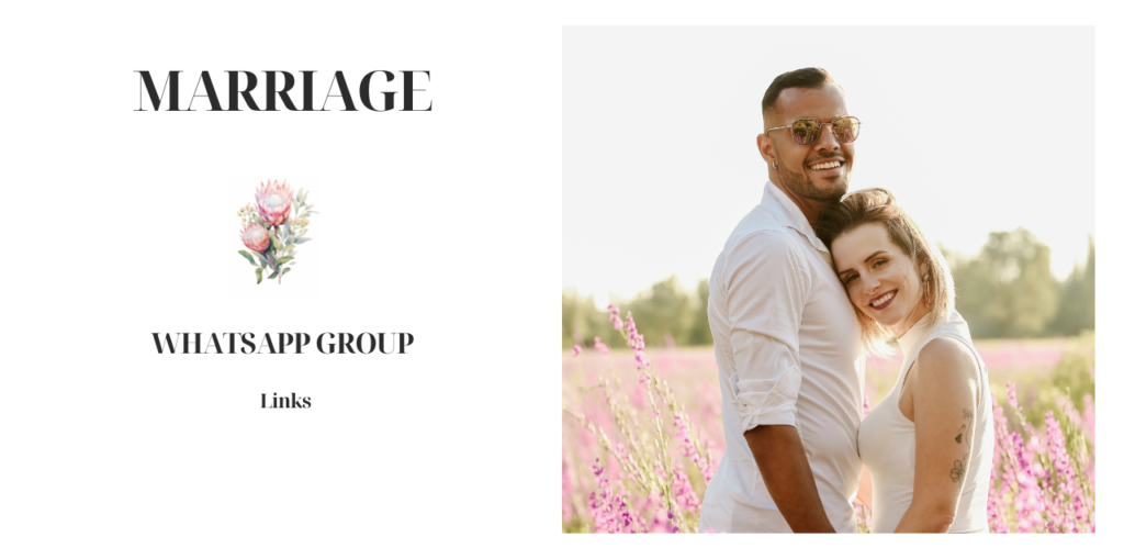 Marriage WhatsApp Group Links