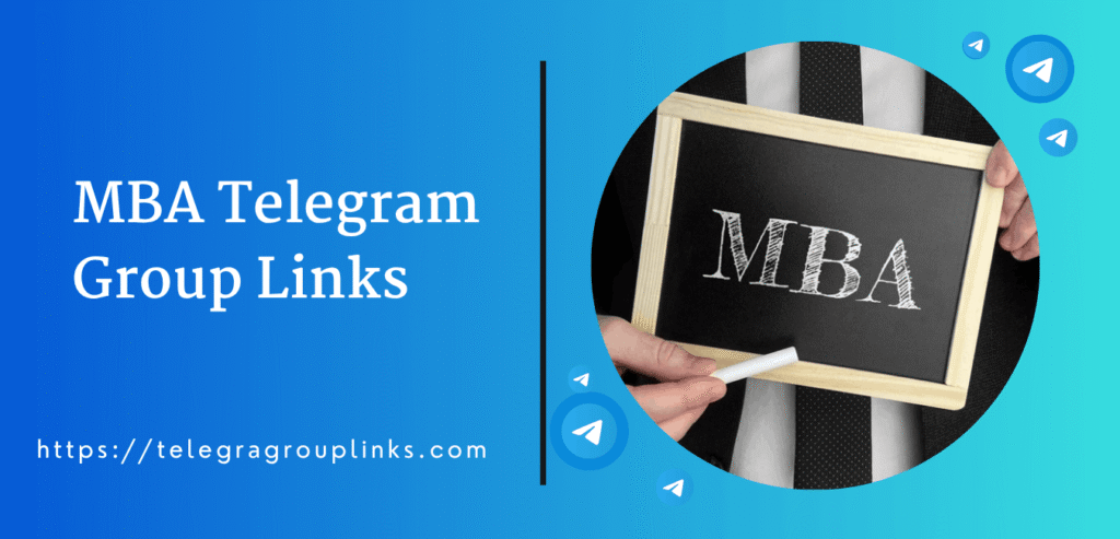 MBA Telegram Group Links (Updated Daily)