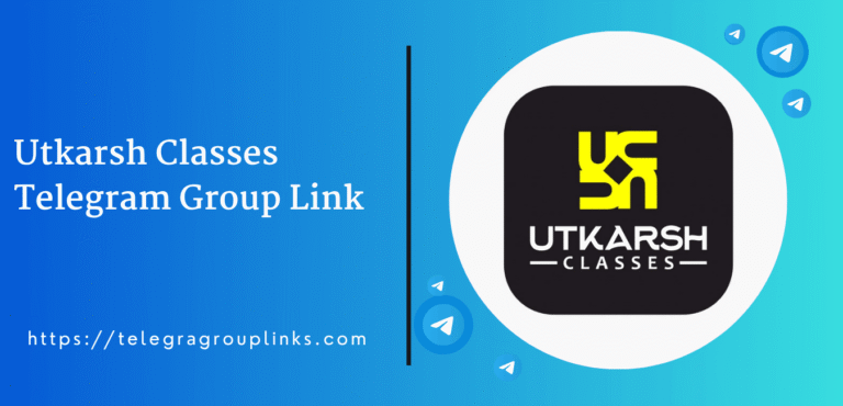 Utkarsh Classes Telegram Group Link